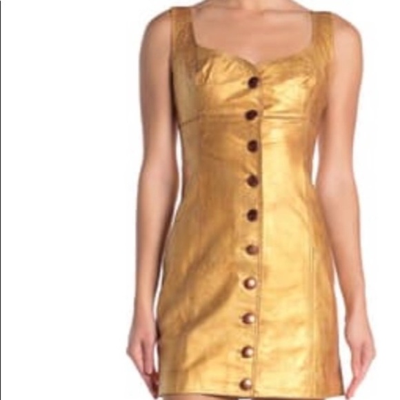 Free People Goldie Mini NWT Size 12 - Picture 1 of 15